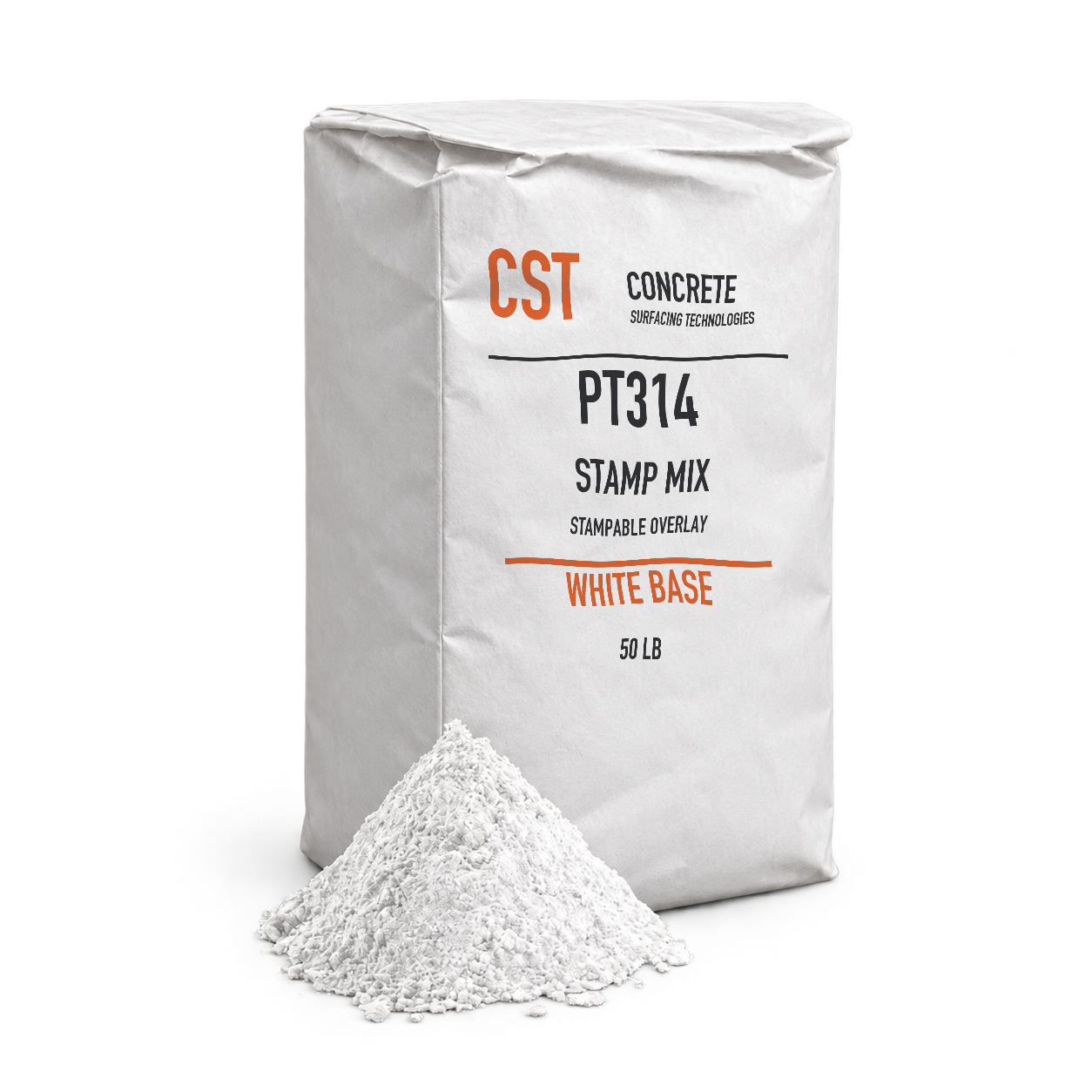 Digital PetraStamp PT314 White mix in a plain white bag